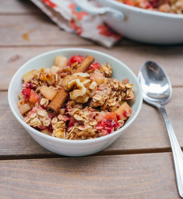 Apple Raspberry Bake