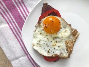 Sweet Potato Toast Egg