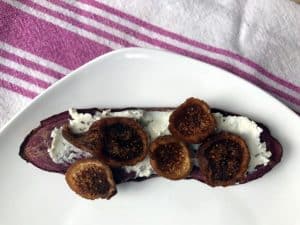 Sweet Potato Toast Goat Cheese