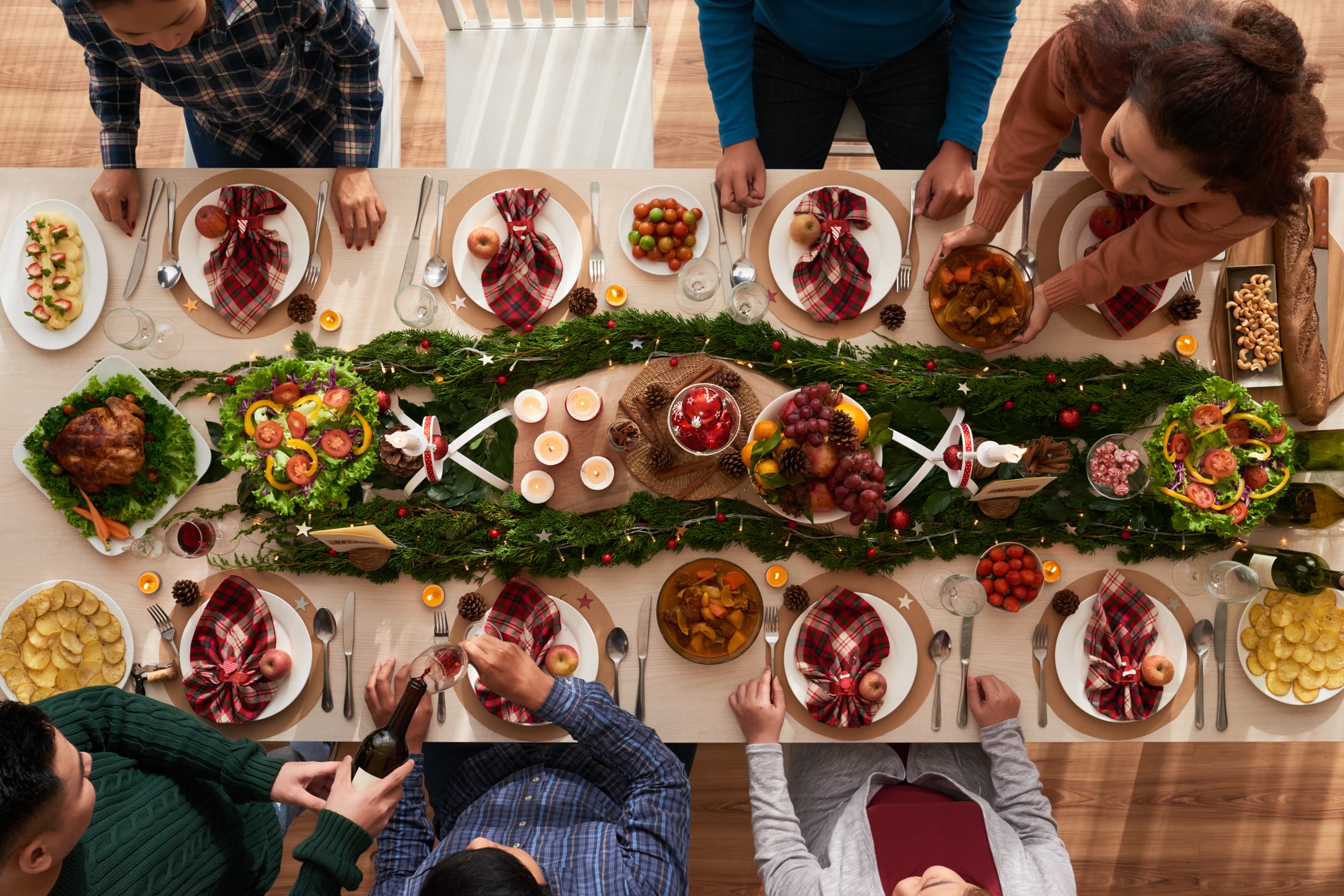eating healthy during the holidays